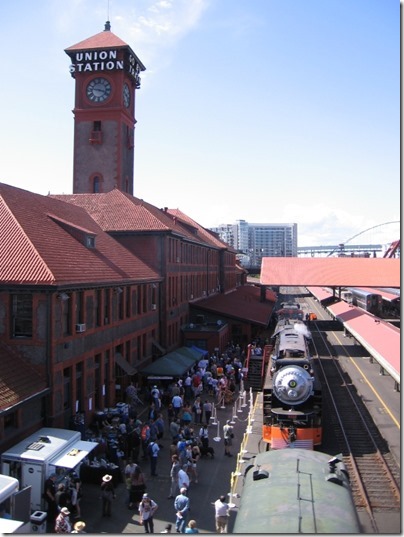 IMG_2878 Southern Pacific Daylight GS-4 4-8-4 #4449 at Union Station in Portland, Oregon on May 8, 2010