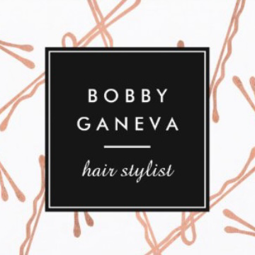 Bobby Ganeva @Blush Hair Studio logo