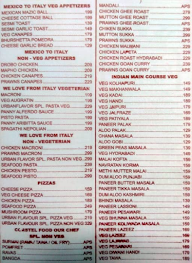 Golden Rock Restaurant & Bar menu 2