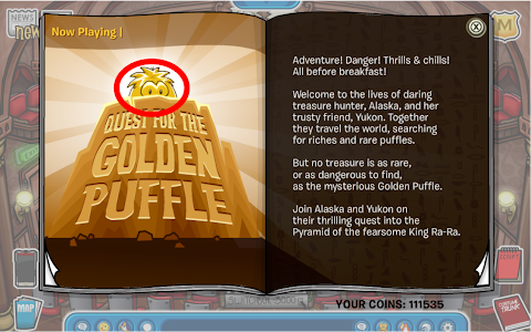 Club Penguin: Quest for the Golden Puffle at the Stage (November 2013)