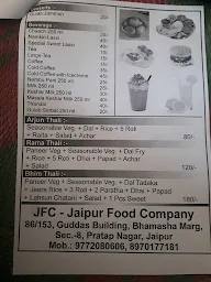 JFC-Jaipur Food Company menu 3