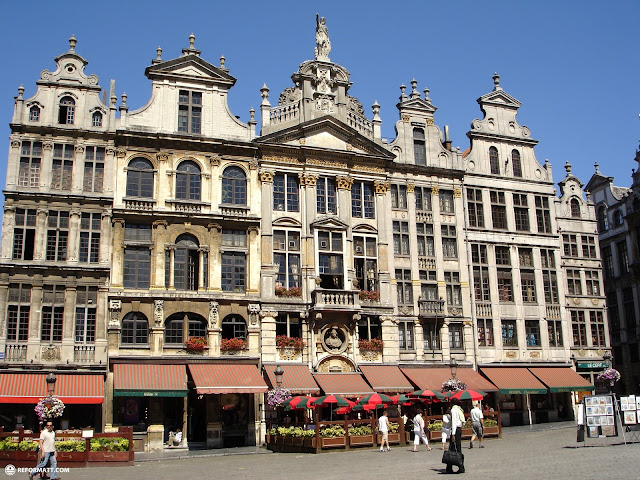 grand place in brussels in Brussels, Belgium 