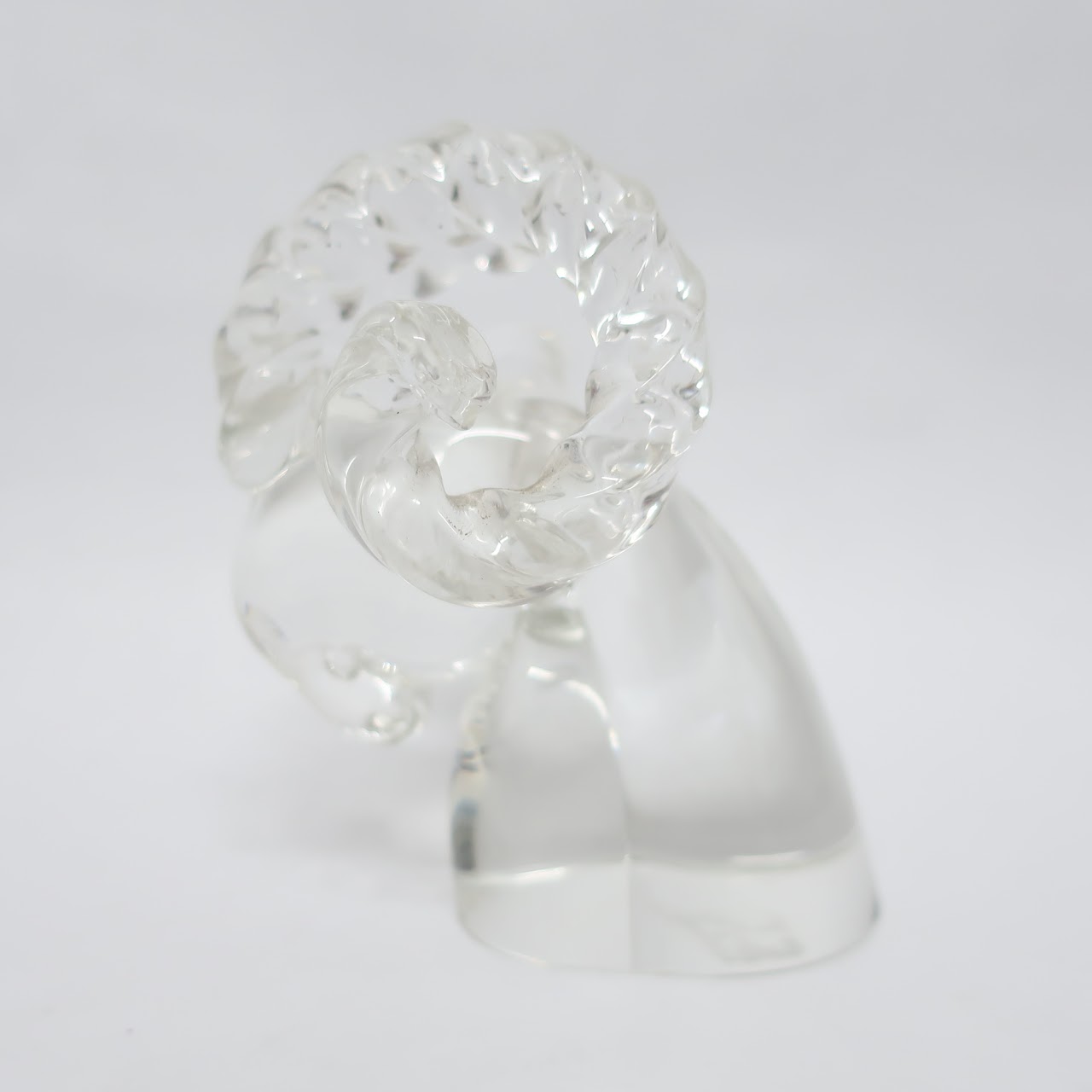 Cartier RARE Crystal Ram's Head