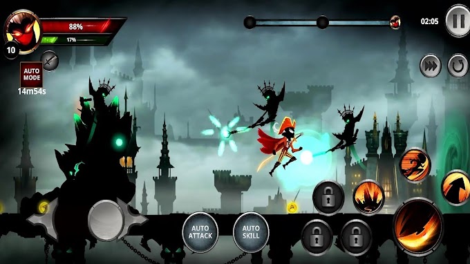 Stickman Legends: Shadow Wars Apk + Mod (Stamina/PowerUps/Gold/Gems) for android