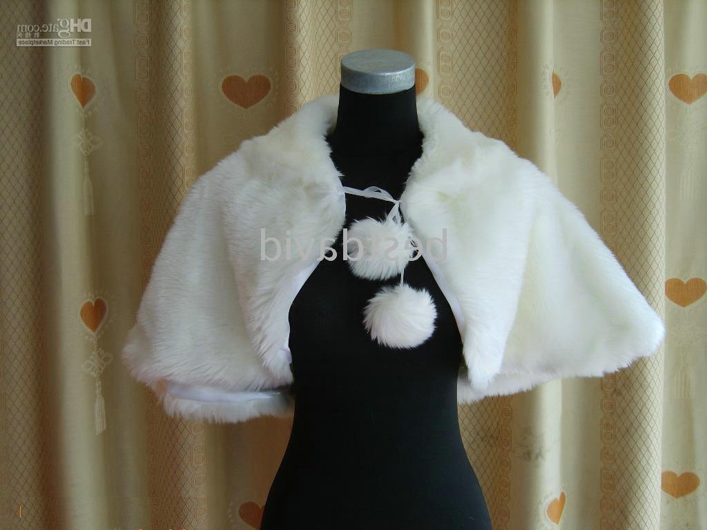 Hot faux fur long wool wedding