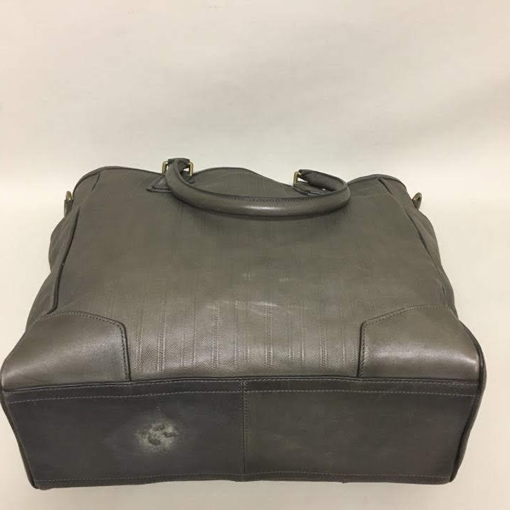 Coach Green/Grey Tote Bag