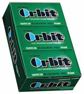  Orbit Gum Spearmint 12 Count Case Pack 12 Orbit Gum Spearmint 12 Count Case Pack 12