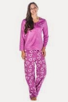 <br />Womens Premium Microfleece Lounge/Sleep Set