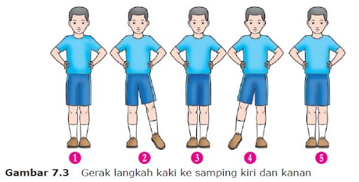 Materi Pjok Bab Variasi Langkah Dan Ayunan Lengan Pada Aktivitas