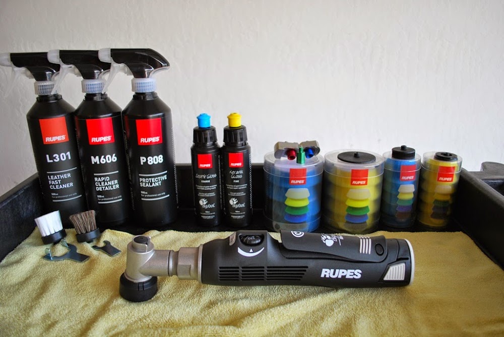 Rupes Nano iBrid Short Neck Starter Kit - Polisher