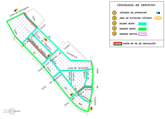 Revisión de los contratos de limpieza y conservación de espacios públicos y zonas verdes