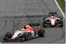 Roberto Merhi e Will Stevens nel gran premio del Canada 2015