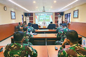 Danrem 172/PWY Terima Arahan Presiden Jokowi Dalam Rapat Evaluasi Perkembangan PPKM Diluar Jawa-Bali