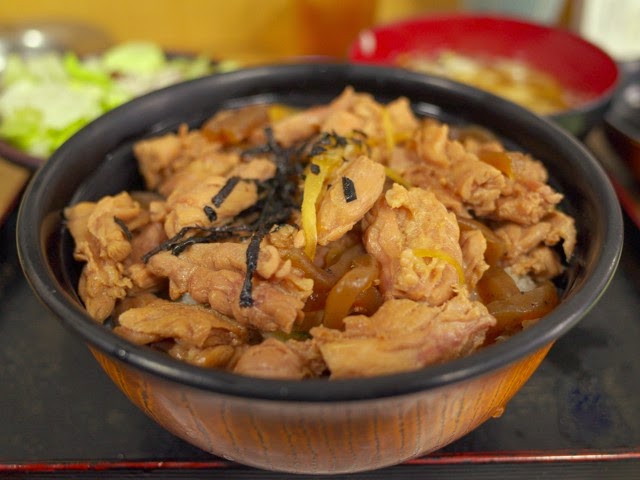 鳥肉丼