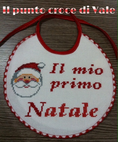 Il Mio Primo Natale Punto Croce.Il Punto Croce Di Vale Bavaglino Il Mio Primo Natale