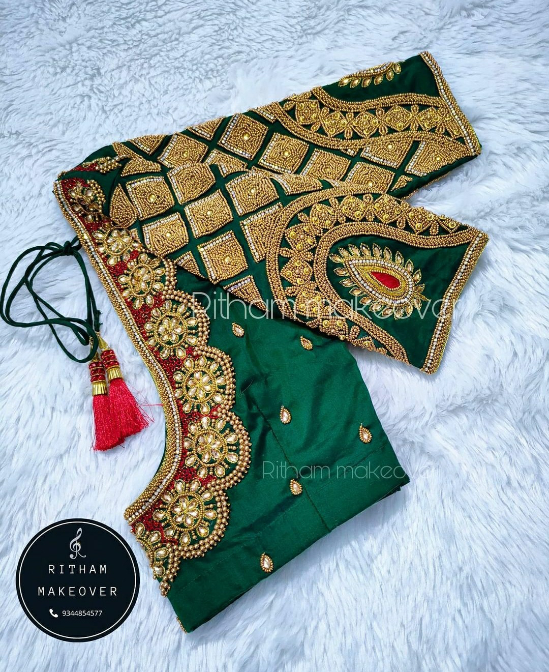 wedding blouse designs trending aari work blouse design 100 lastes aari ...