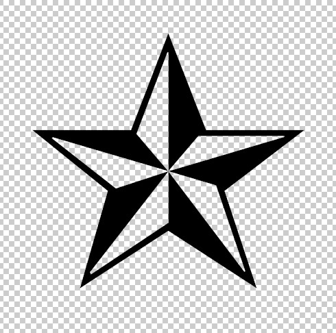 membuat star pada photoshop