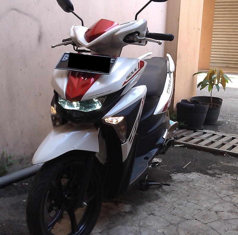 SEBULAN BERSAMA MIO  SOUL  GT  125 BLUE CORE Suka Motor 