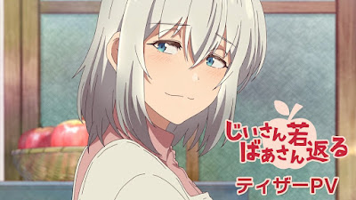 Anime Jiisan Baasan Wakagaeru Mengungkapkan Staf Utama dalam Video Teaser