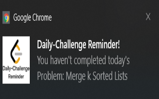 Daily-Challenge Reminder