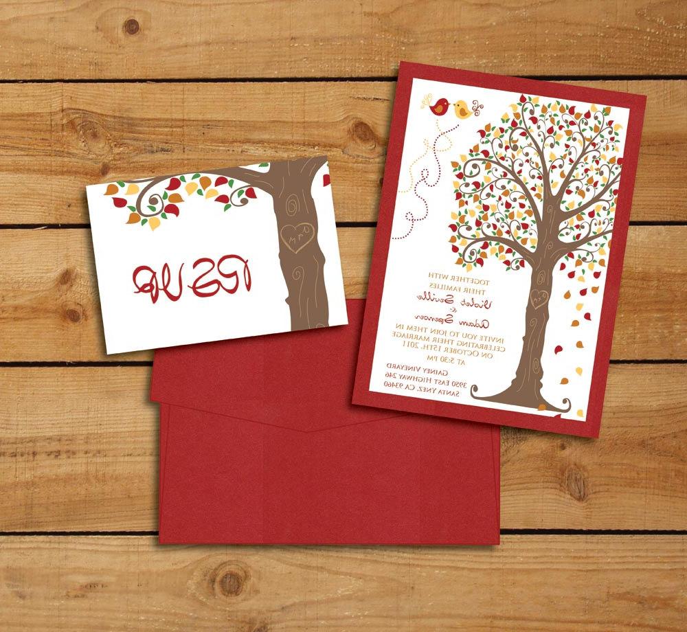 Love Tree - Wedding Invitation