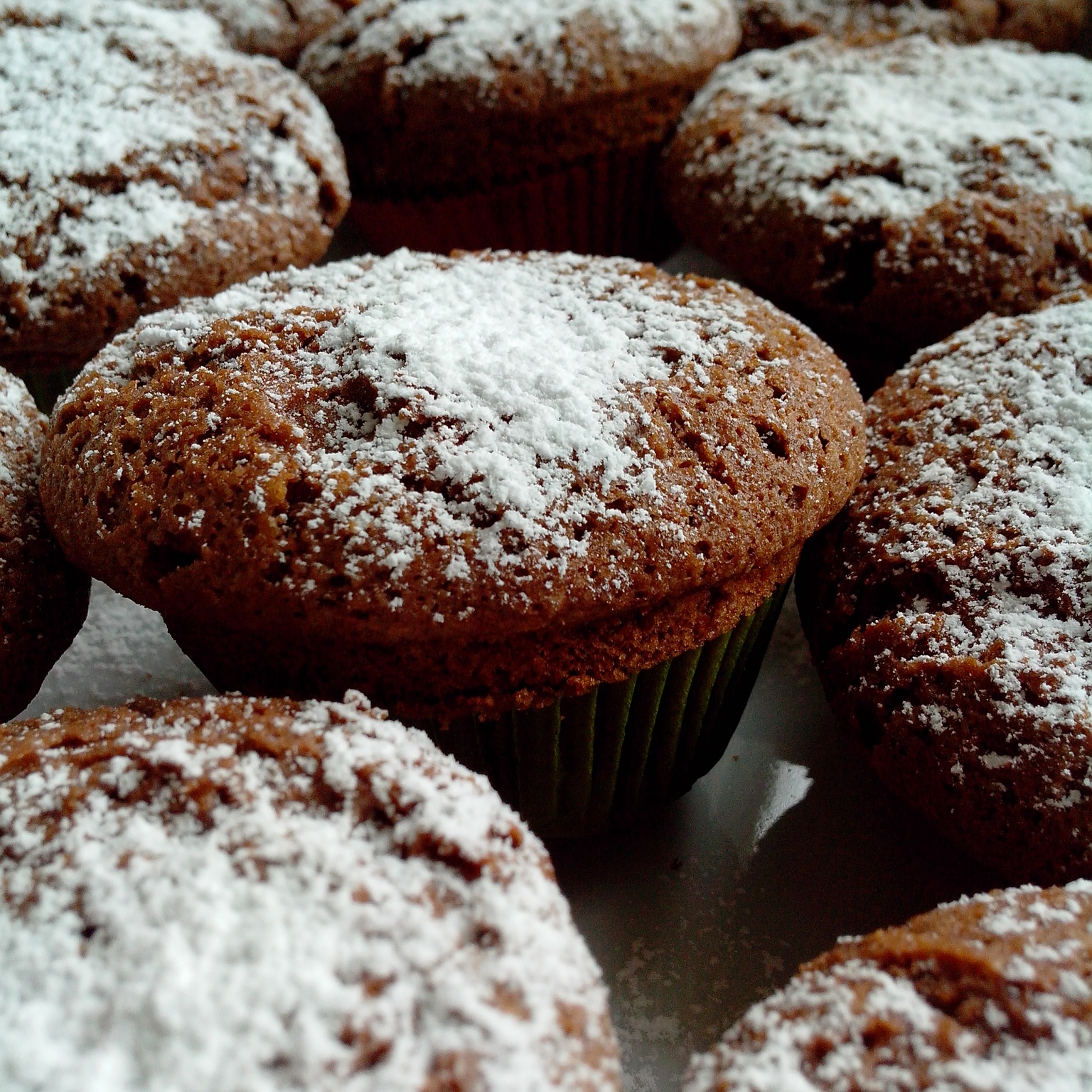 So schmeckt das Leben: Schokomuffins mit flüssigem Kern...