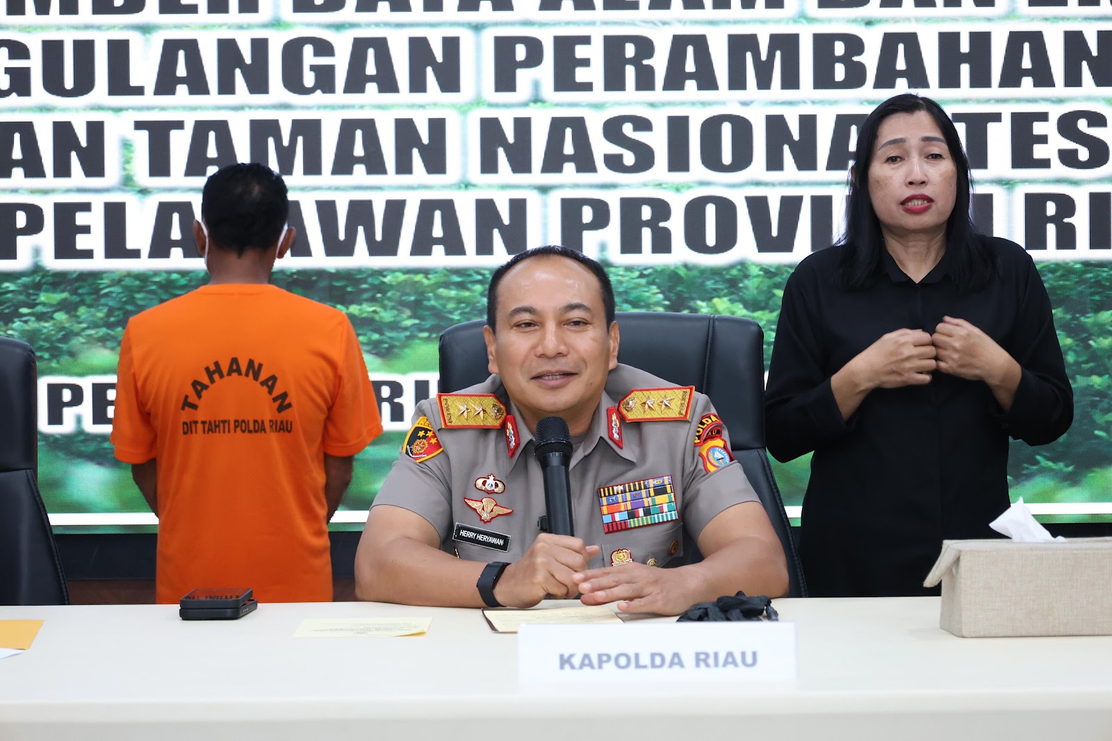 Penjual Lahan di Taman Nasional Teso Nilo Ditangkap Polisi