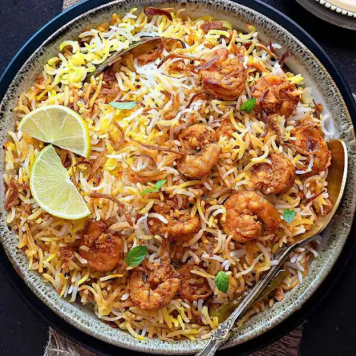 Prawns Tikka Biryani