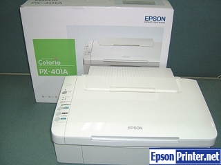 How to reset Epson PX-401A printer