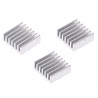 Bộ 12 Miếng Tản Nhiệt Bằng Bạc 14X14X6Mm