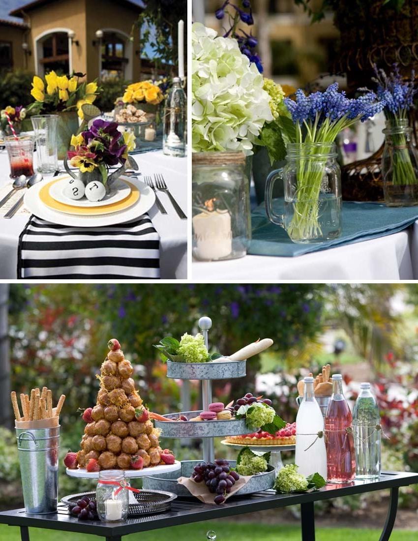 country chic wedding table