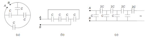 Combination of capacitors