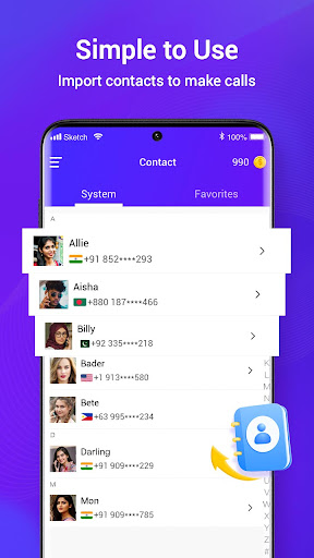 Screenshot XCall - Global Phone Call App