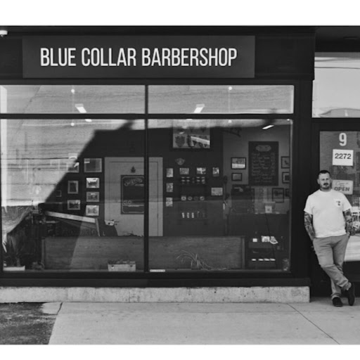 Blue Collar Barbershop logo