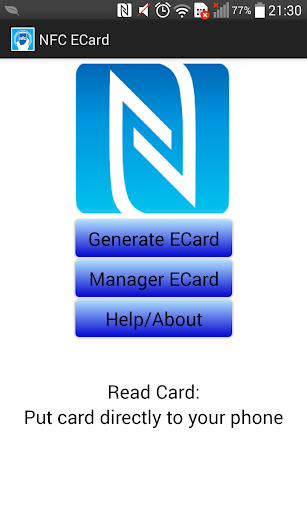 NFC Ecard