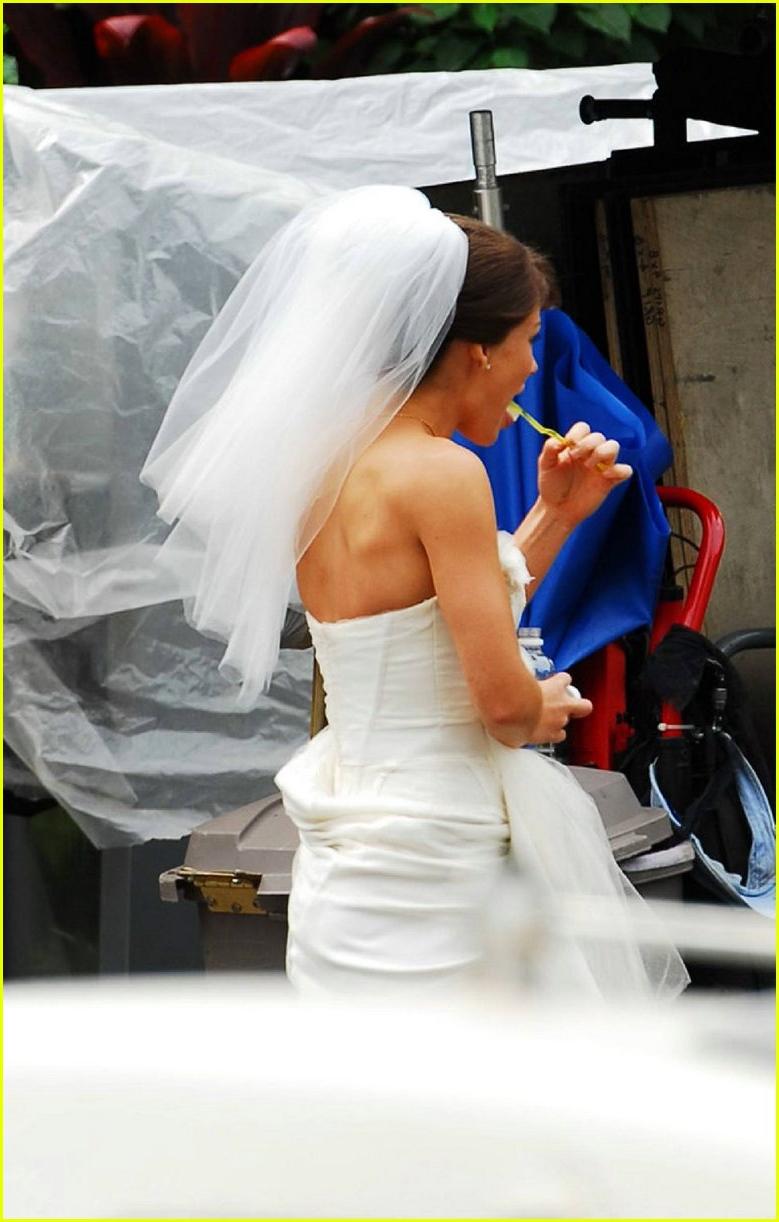 evangeline lilly wedding dress