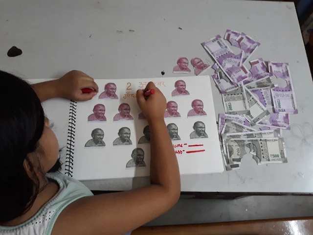 School gave a Gandhi Jayanthi project. Mom got a heart attack after seeing this!