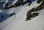 Avalanche Vanoise, secteur Dent Parrachée, Pointe de Bellecôte - Accès au Col des Hauts - Photo 6 - © Duclos Alain