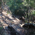 Steep and rocky section of track (166216)