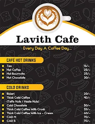 Lavith Cafe menu 1