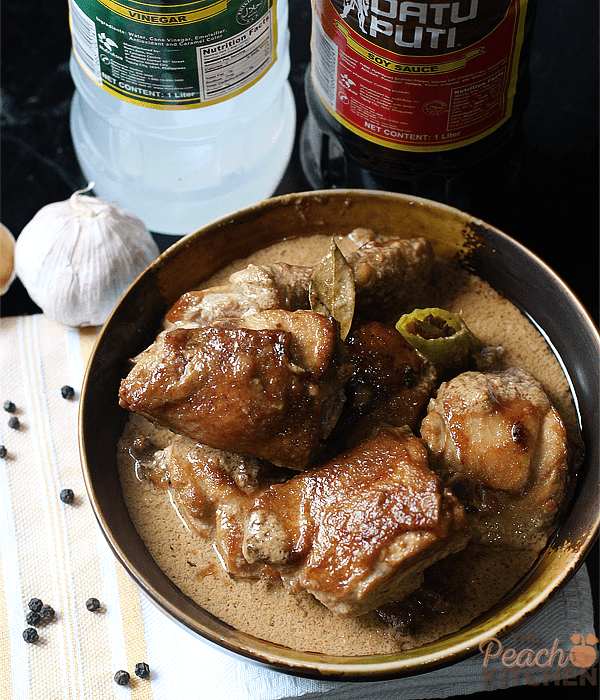 Adobong Manok sa Gata