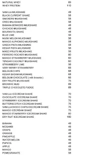 Lassi Parlour menu 2