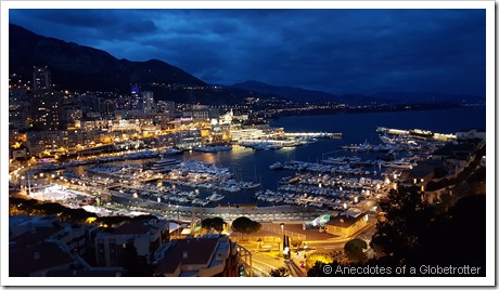 Monaco Harbour Night