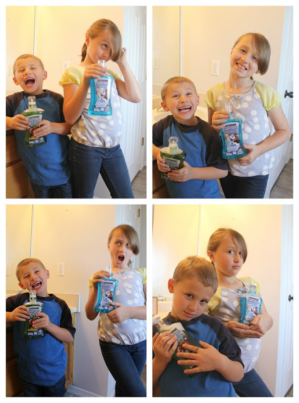 kids and listerine