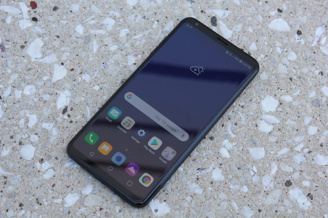 مقارنة بين LG G7 و LG V30 و LG V35 ThinQ