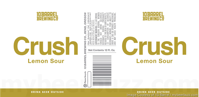 10 Barrel - Crush Lemon Sour & Apricot Sour Cans