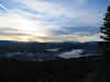 View from Boca Hill on Prosser Creek Reservoir