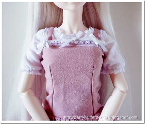 Two of a Kind Pink Dresses and Tops for Ball Jointed Dolls