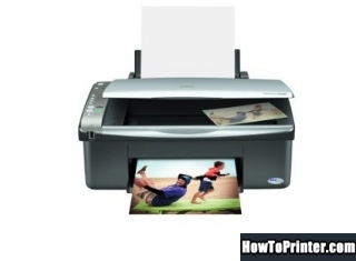 Reset Epson CX4200 printer with Epson resetter