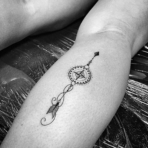 compass tattoo